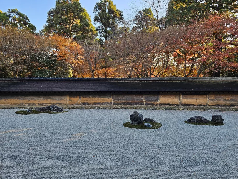 Ryoan-in Tapınağı, Zen Bahçesi