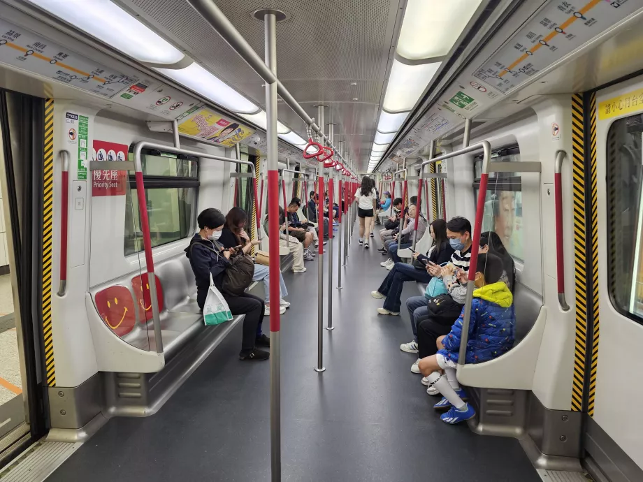 Hong Kong Metrosu İç Mekan