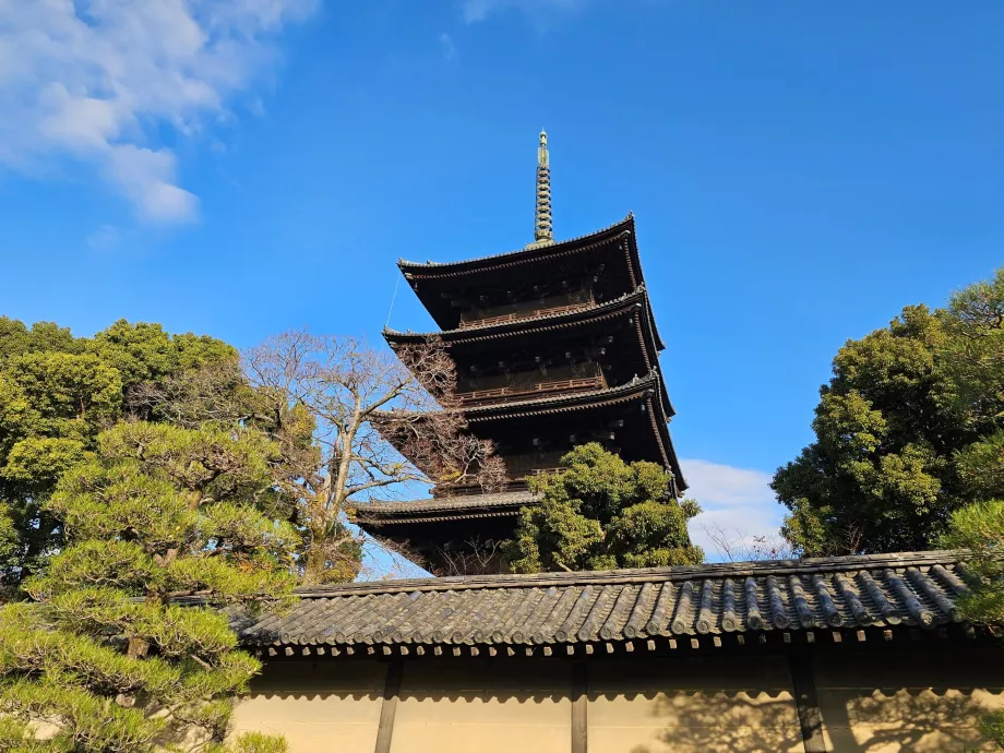 To-ji Tapınağı arazisi