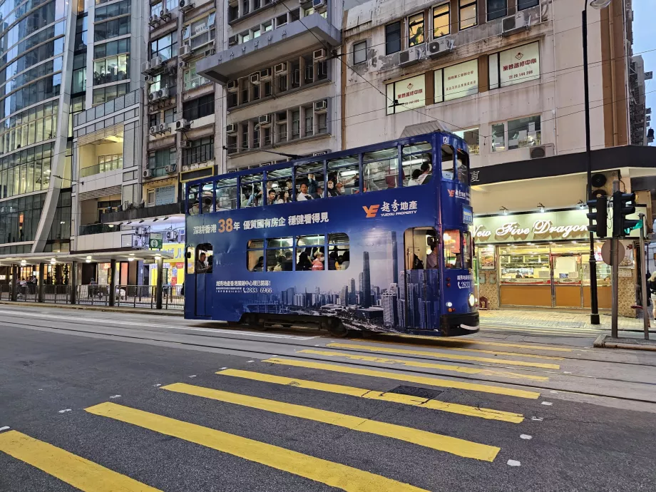 Hong Kong'da Tramvay