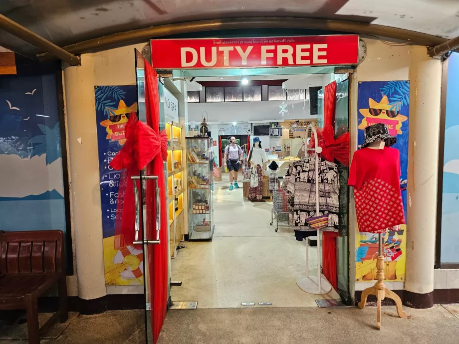 Duty Free Mağazası, uluslararası bölüm
