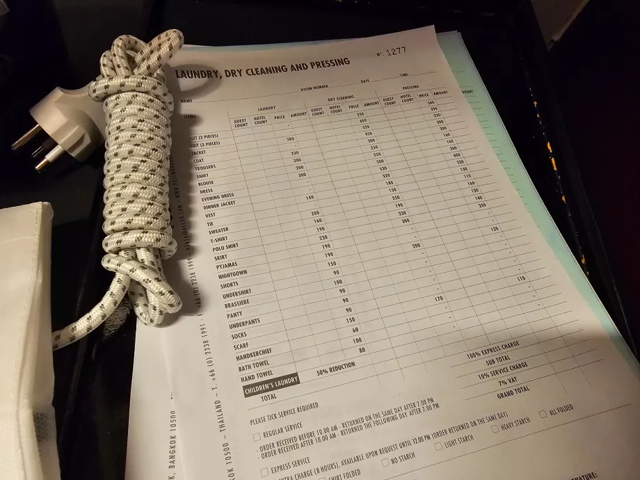 Çamaşırhane hizmeti