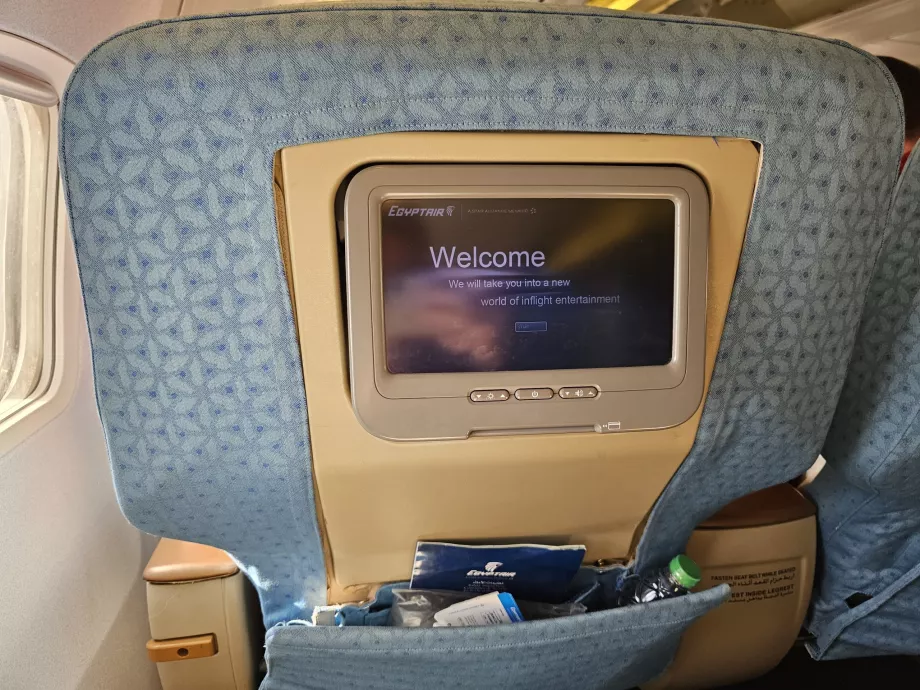 Koltukta bireysel ekranlar