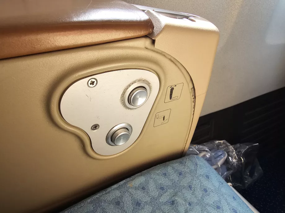 Koltuk ve ayaklık kumandaları