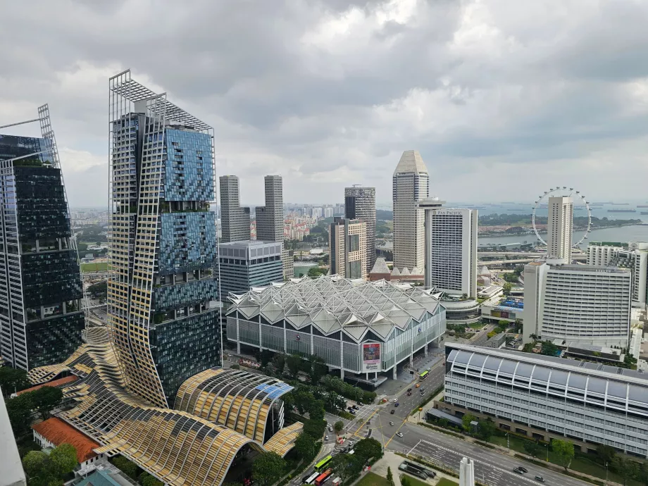 Balkondan diğer tarafa bakış