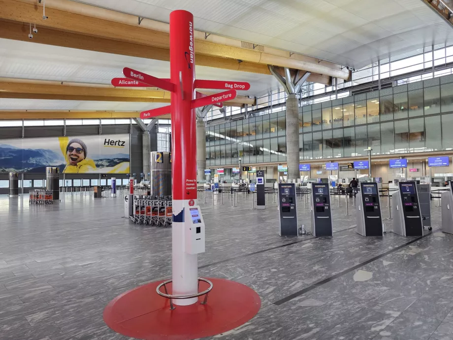 Norveç destinasyonlu totem