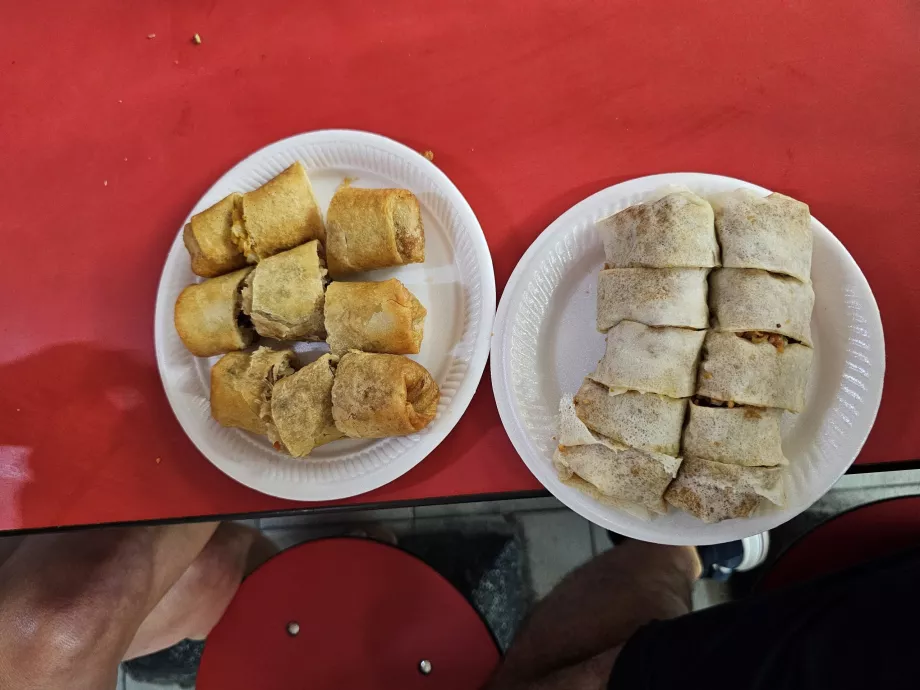 Chinatown Complex Gıda Merkezi, ekmek ve popiah