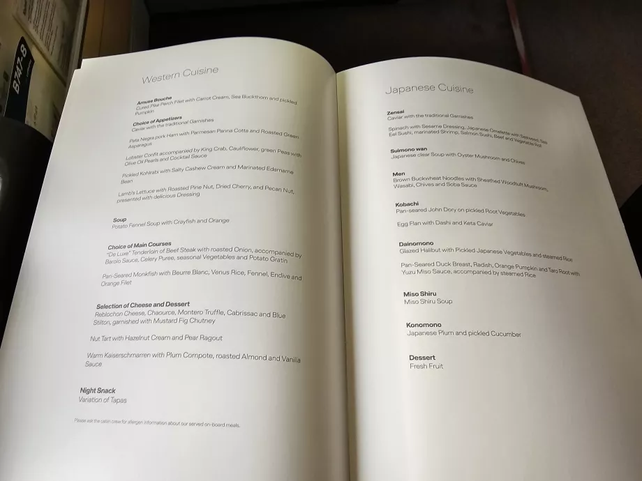 Ana servis - başlangıç, ana yemek, tatlı