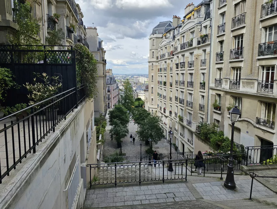 Montmartre merdivenleri