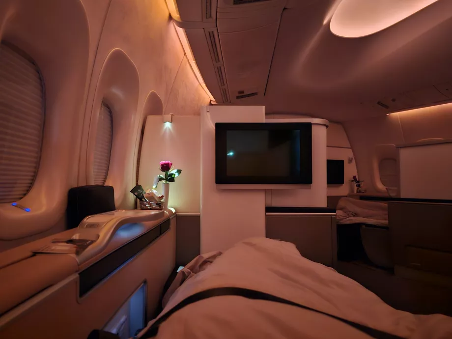 Birinci sınıf katlanır yatak