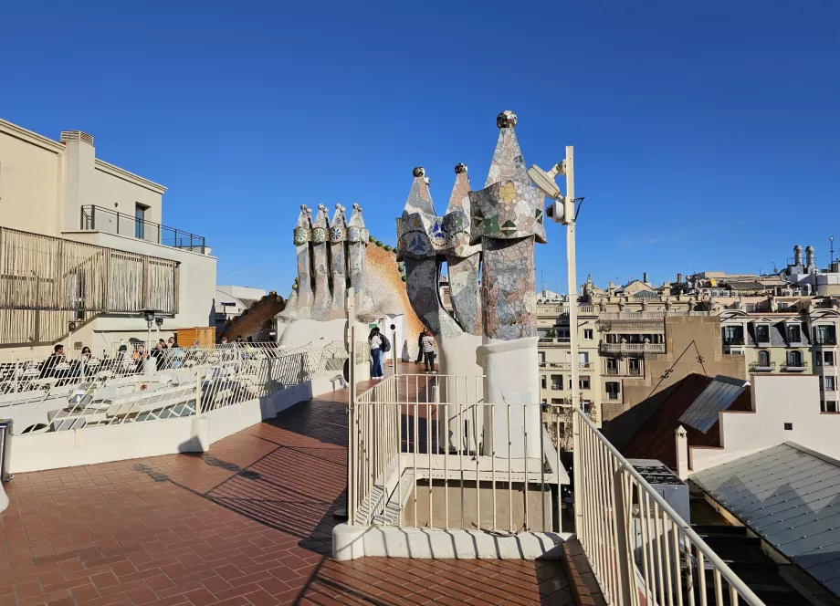 Casa Battlo'nun Terası