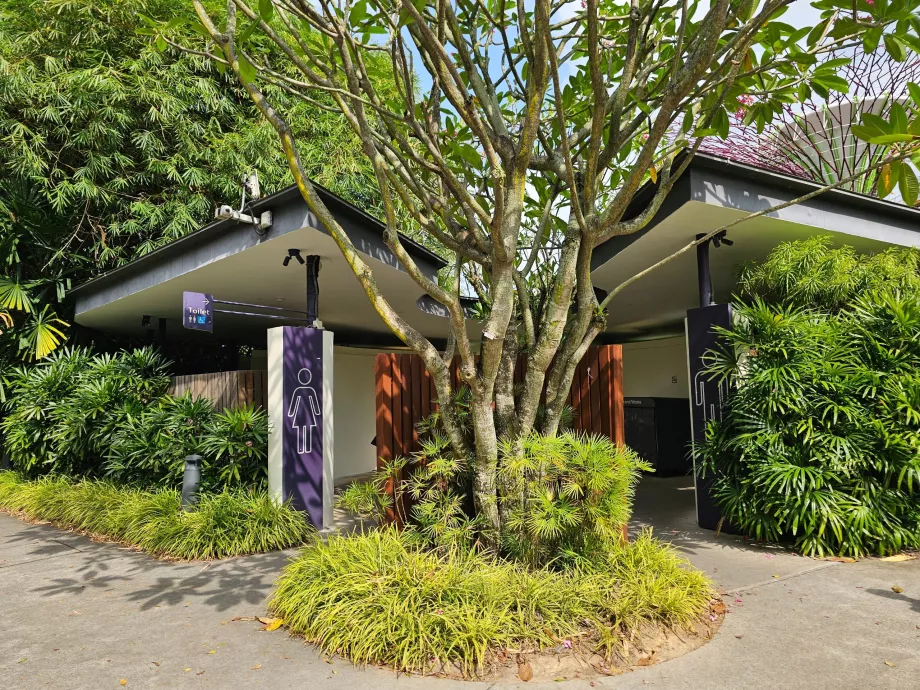 Gardens by the Bay, ücretsiz tuvalet