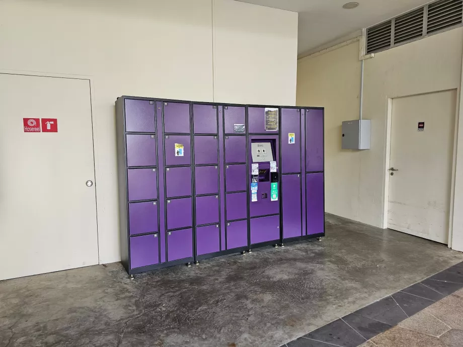 Ana girişte bagaj muhafazası