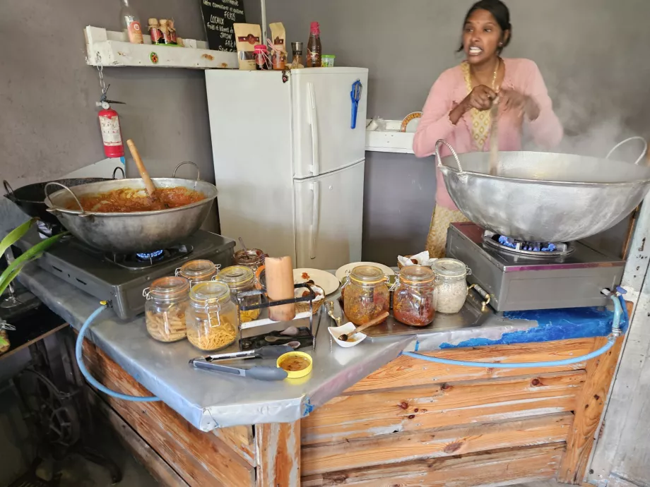 Plantation Vanille'de marmelat üretimi