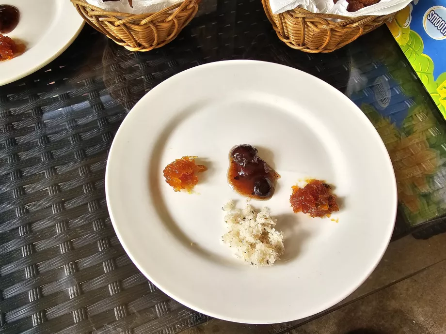 Marmelatların tadımı