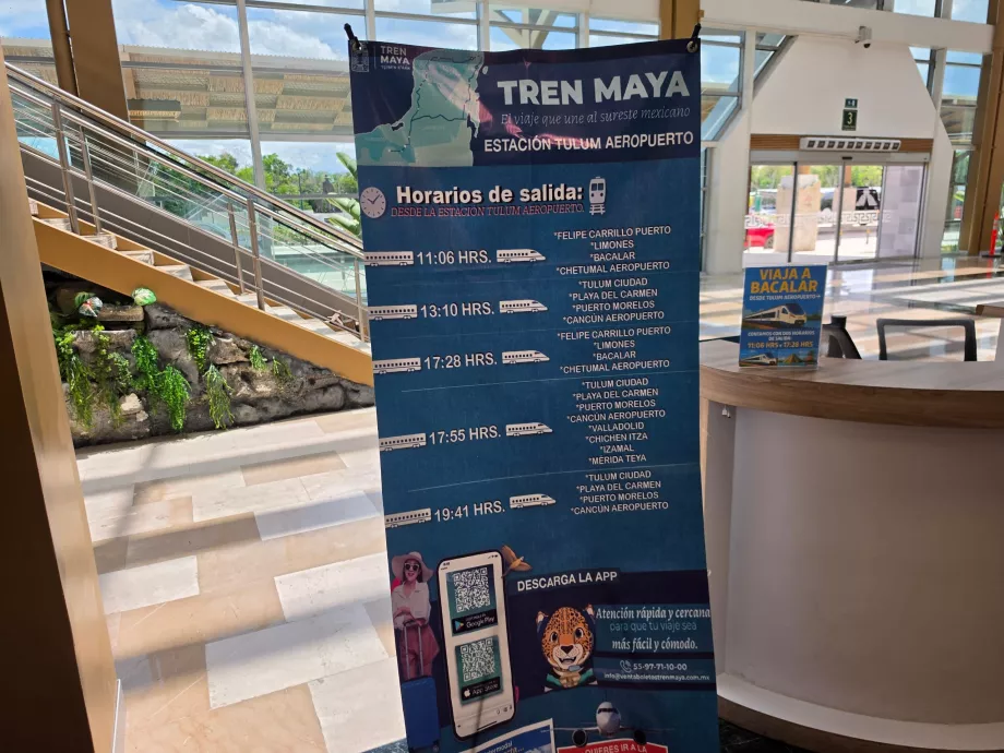 Tren kalkış bilgileri