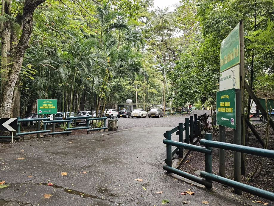 Bras d'Eau Ulusal Parkı, otopark