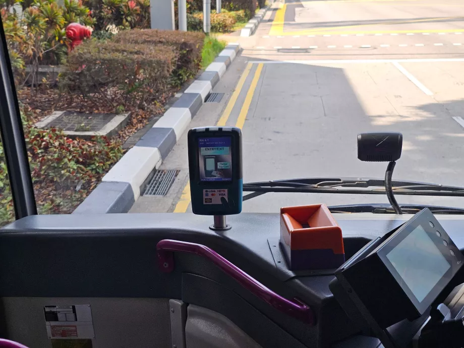 Otobüste kart ile ödeme