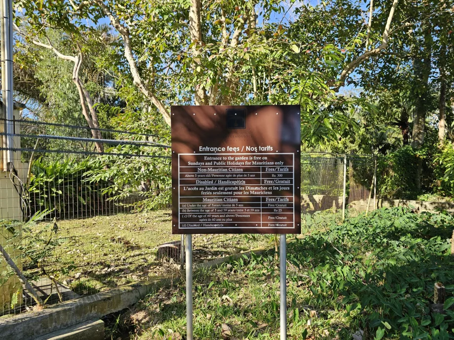 Botanik Bahçesi fiyat listesi