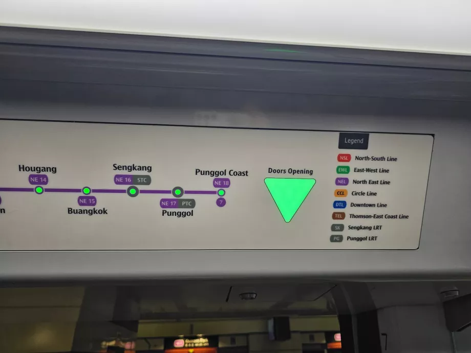 Metroda kapıların açılması hakkında bilgi