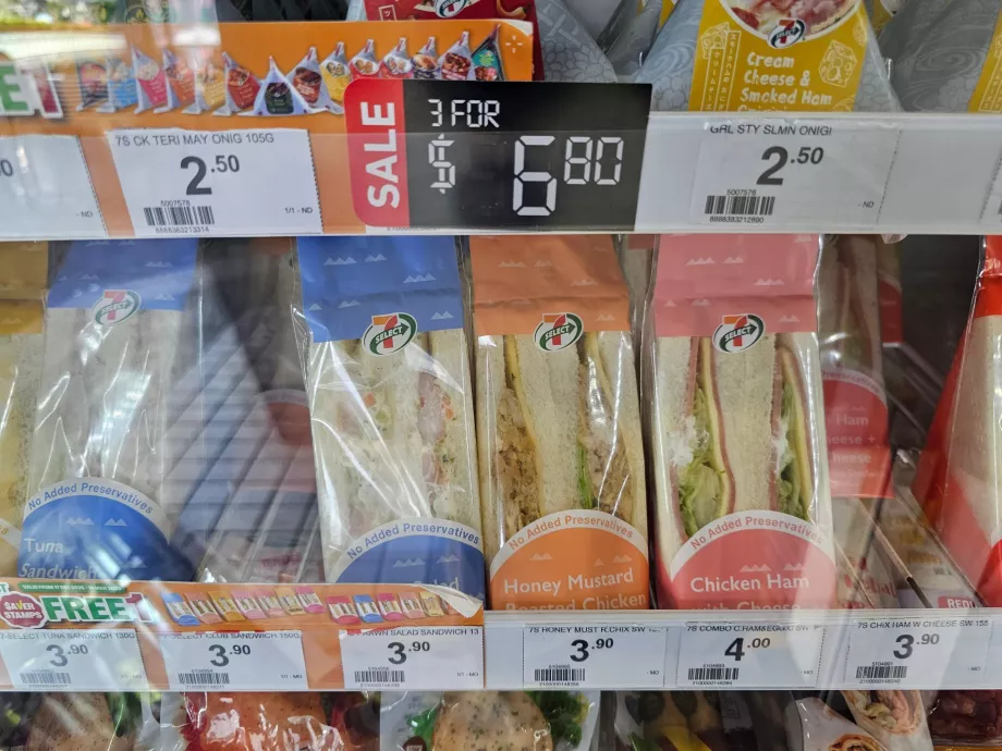 7-Eleven'da Fiyatlar