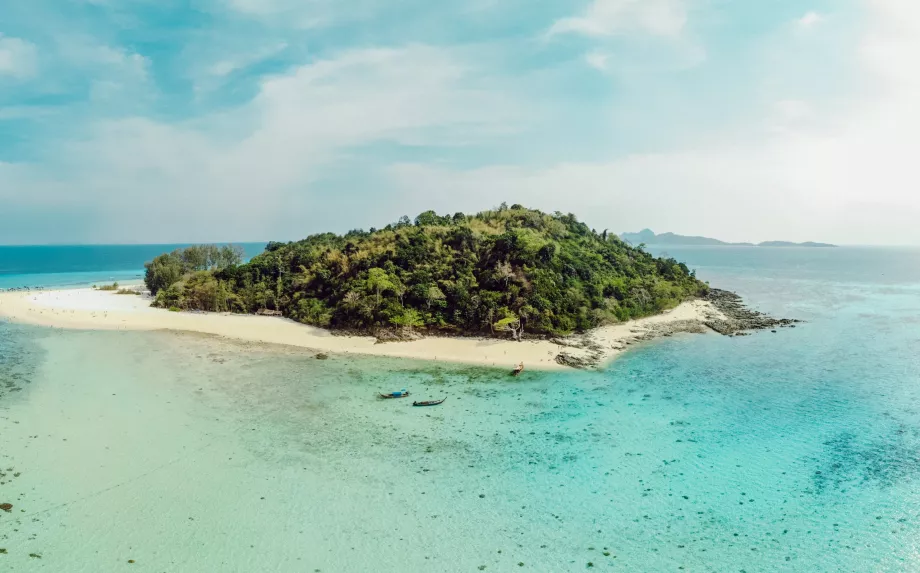 Bamboo Island, Krabi, Tayland