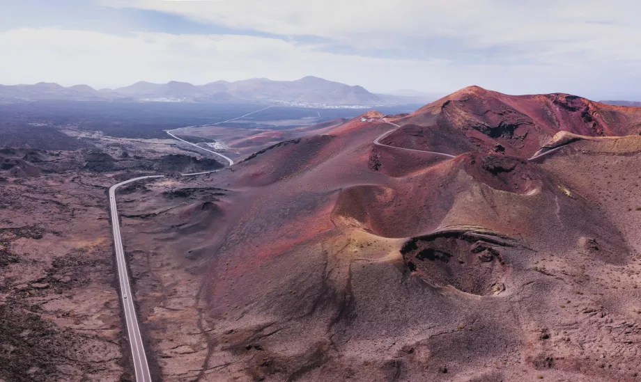 Timanfaya yanardağları