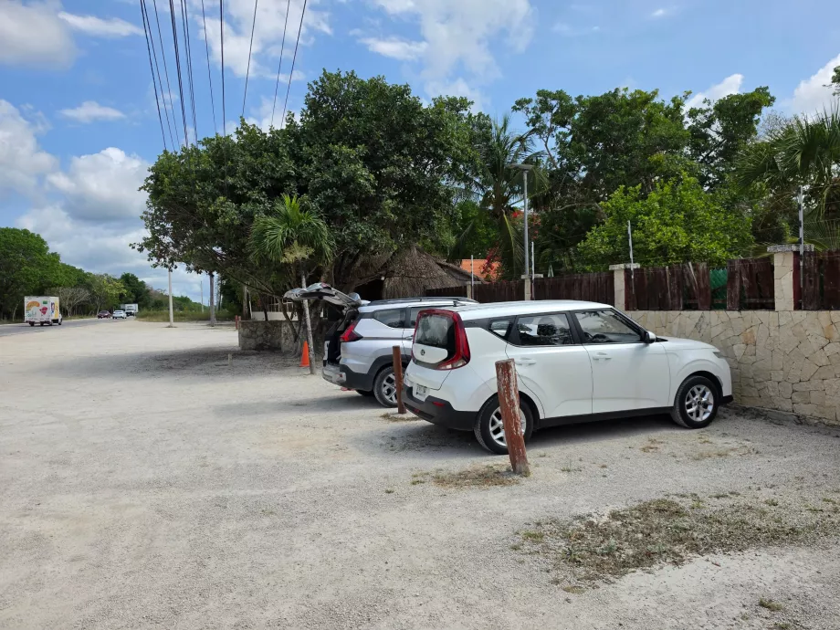 Gran Cenote'deki otopark