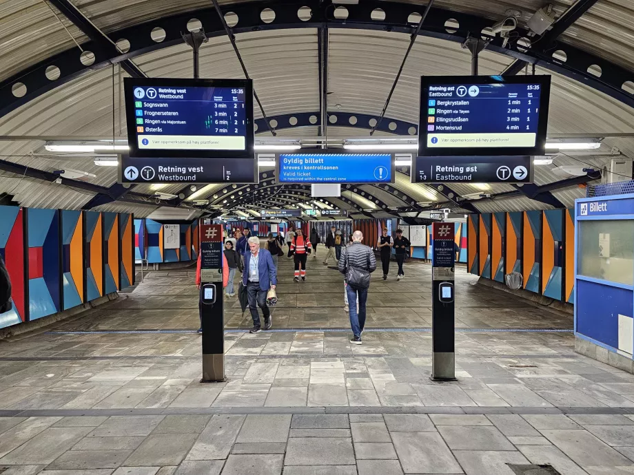 Metro istasyonları