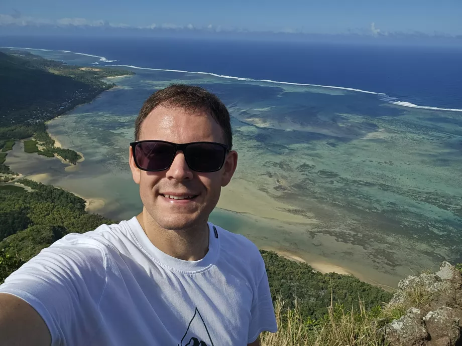 Le Morne'un tepesinde ben