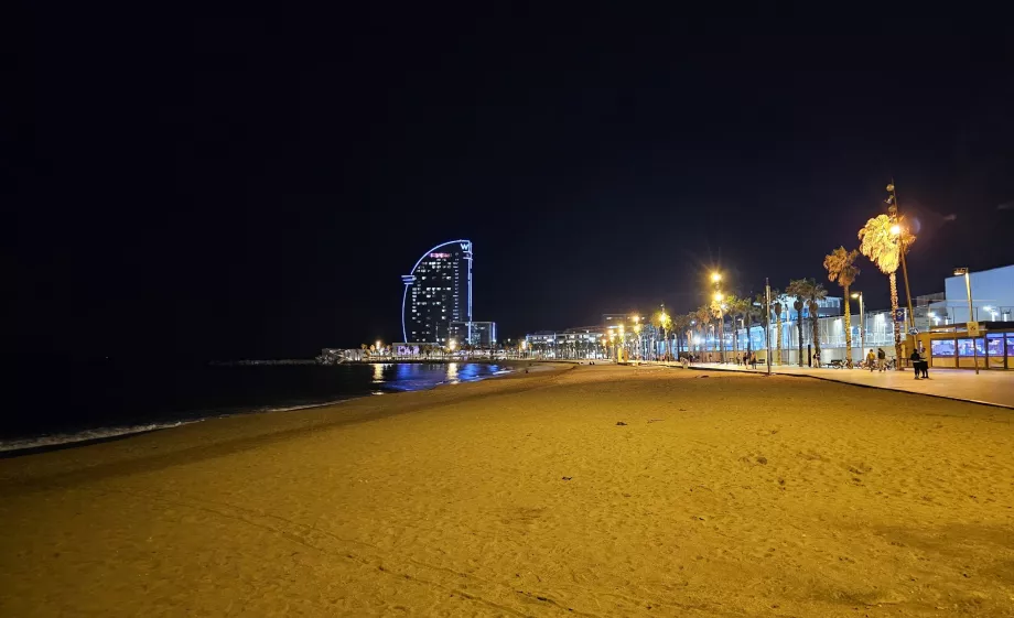 Gece Barceloneta