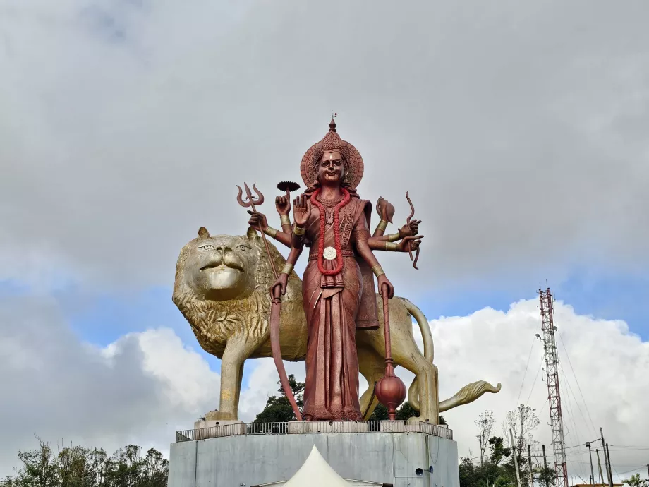 Grand Bassin Tapınağı'ndaki heykeller