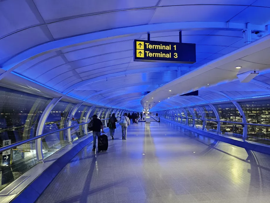 Tren, tramvay ve otobüs istasyonlarından koridor