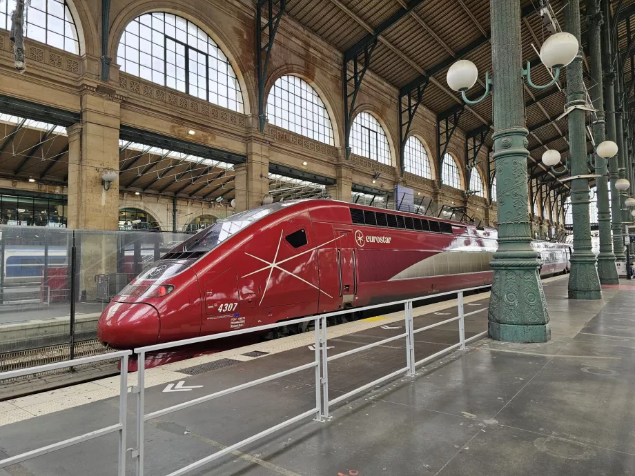 Eurostar Gare du Nord'da