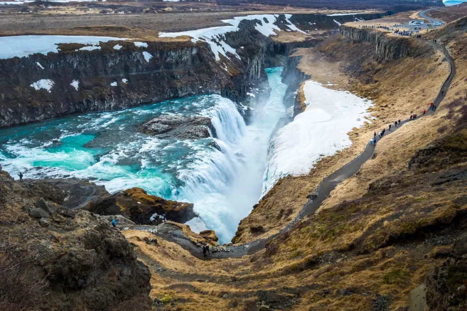 Gullfoss gözetleme yeri