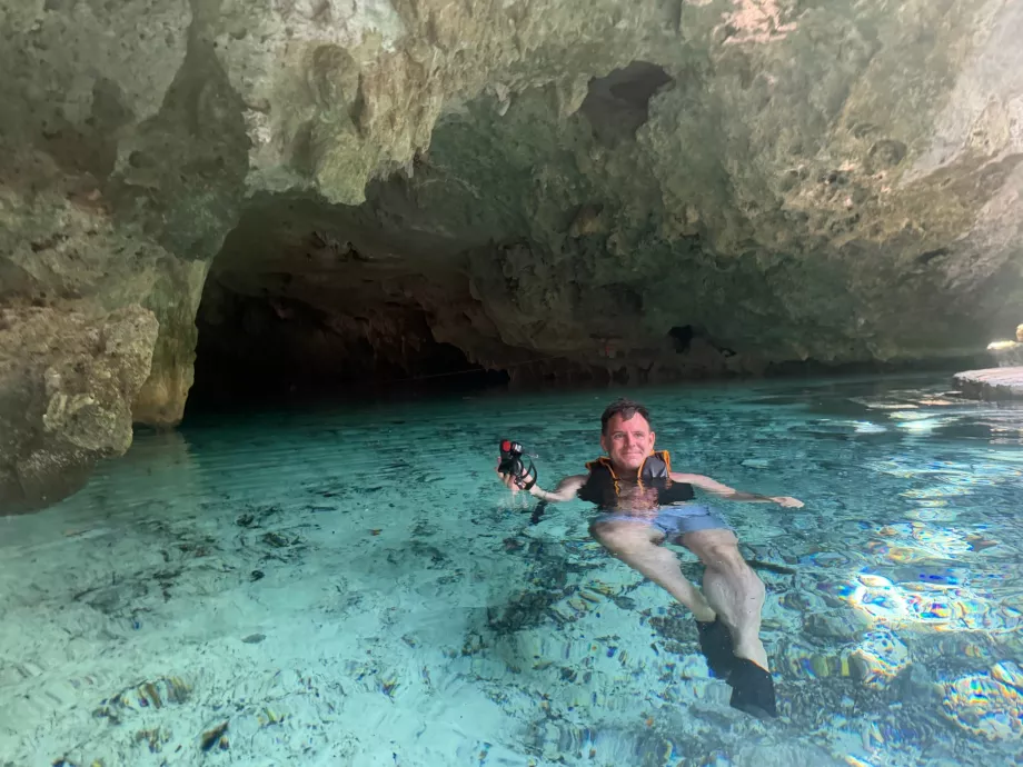 Gran Cenote'de ben