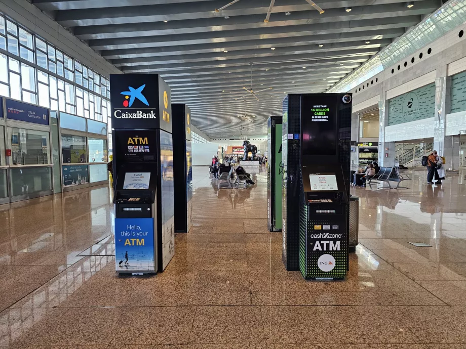 Terminal 2'deki ATM'ler
