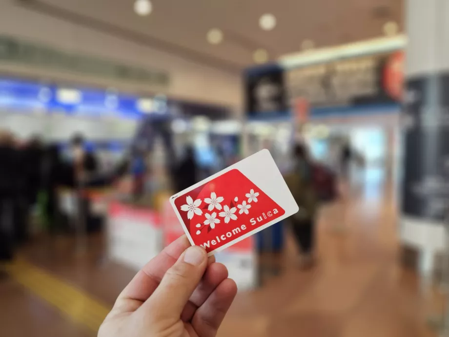 Hoş geldiniz Suica kartı