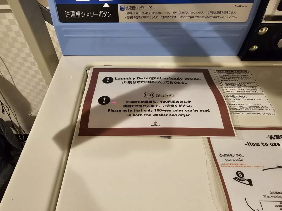 Bozuk para yıkama makinesi