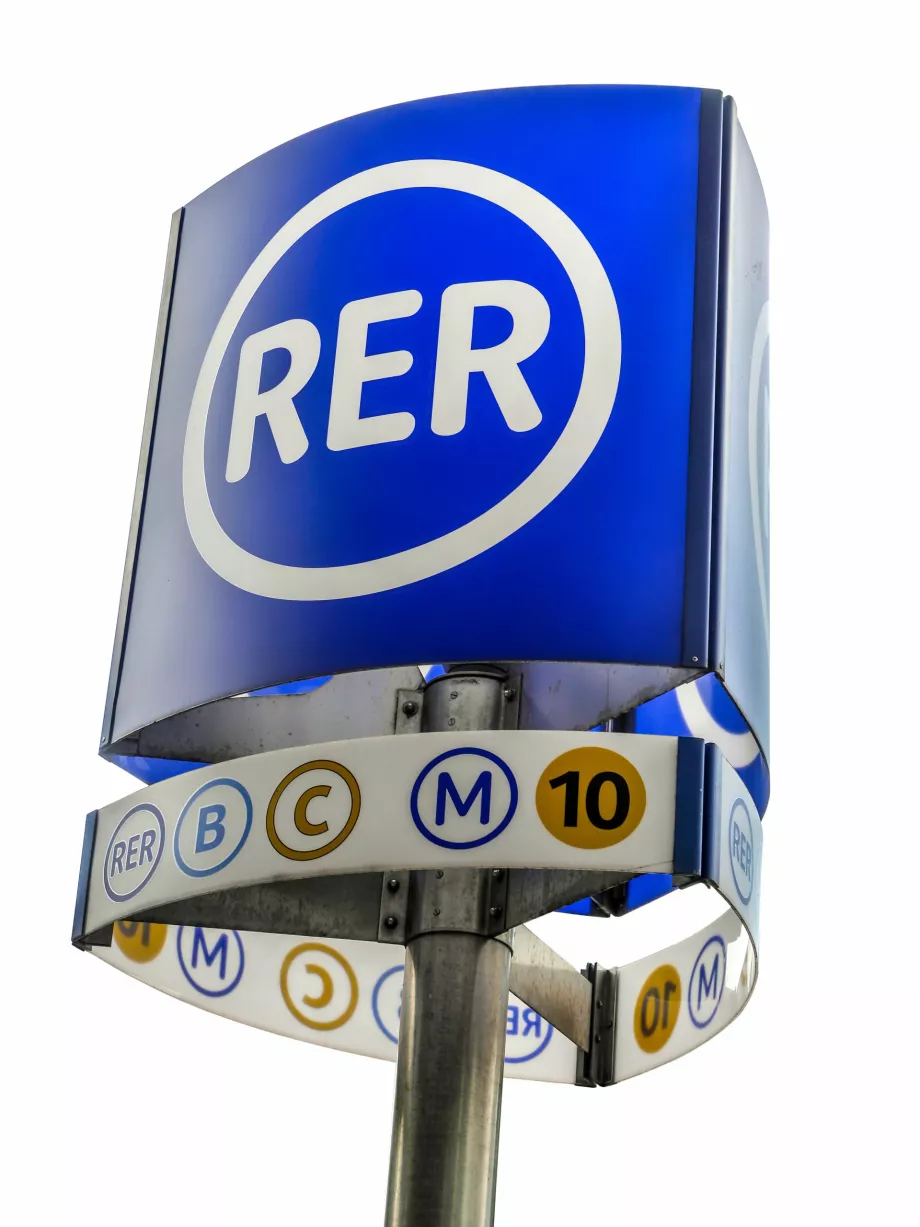 RER istasyon işaretleyicisi