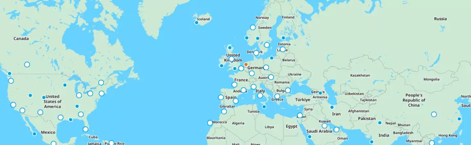 KLM Rota Haritası