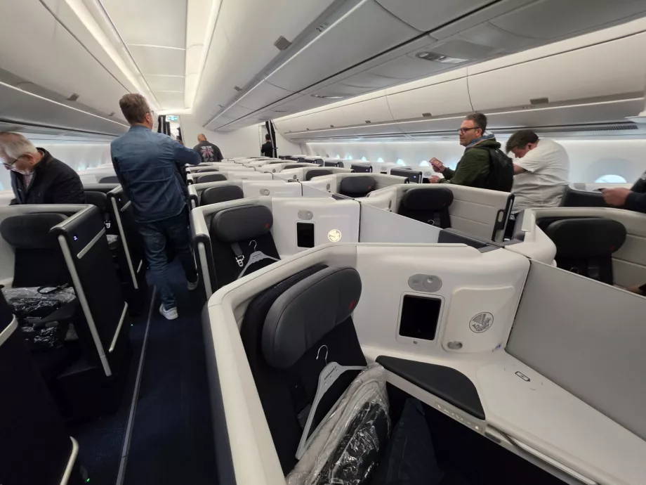 Yeni business class'a ilk bakış