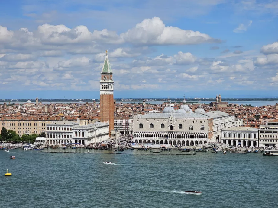 San Giorgio Maggiore'den manzara
