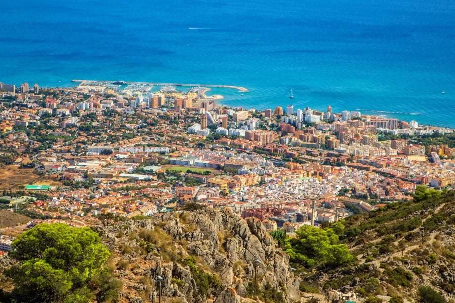 Calmaorro'dan Benalmadena manzarası