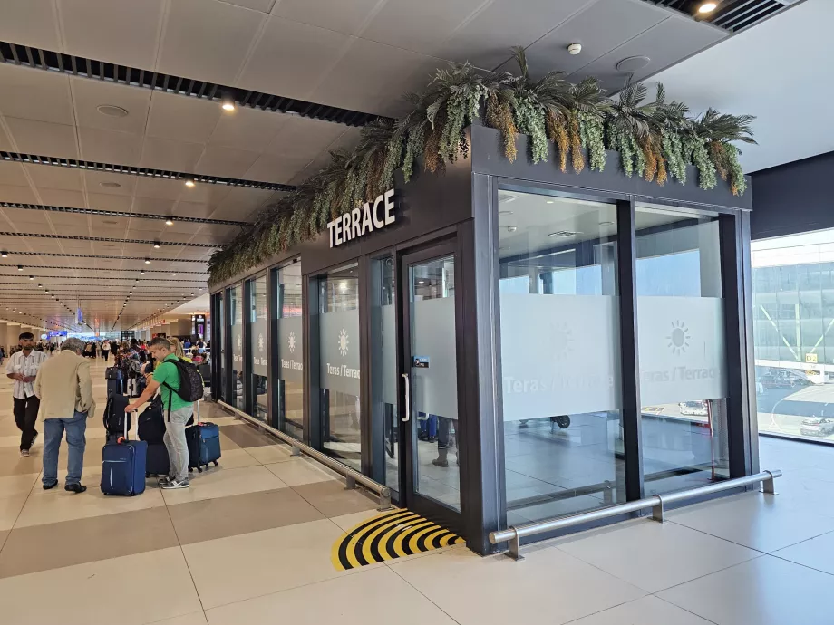 Sigara içme terası