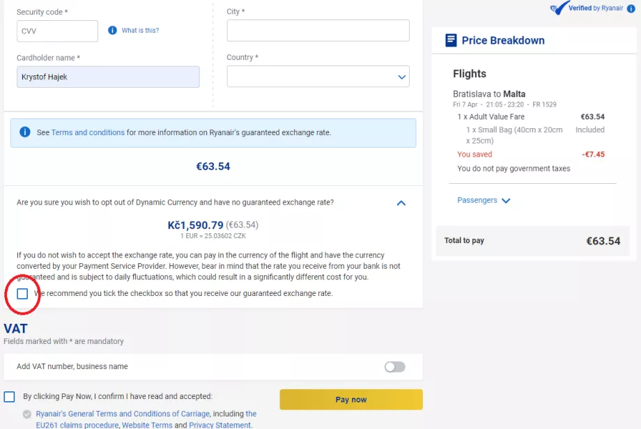 Önceden seçilmiş bir seçeneğin seçimini