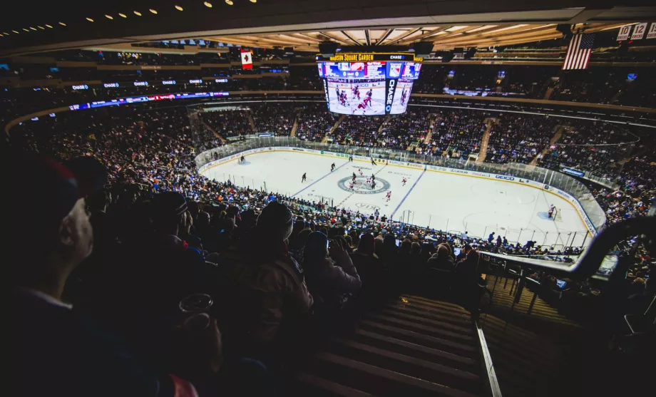 Madison Square Garden'da New York Rangers