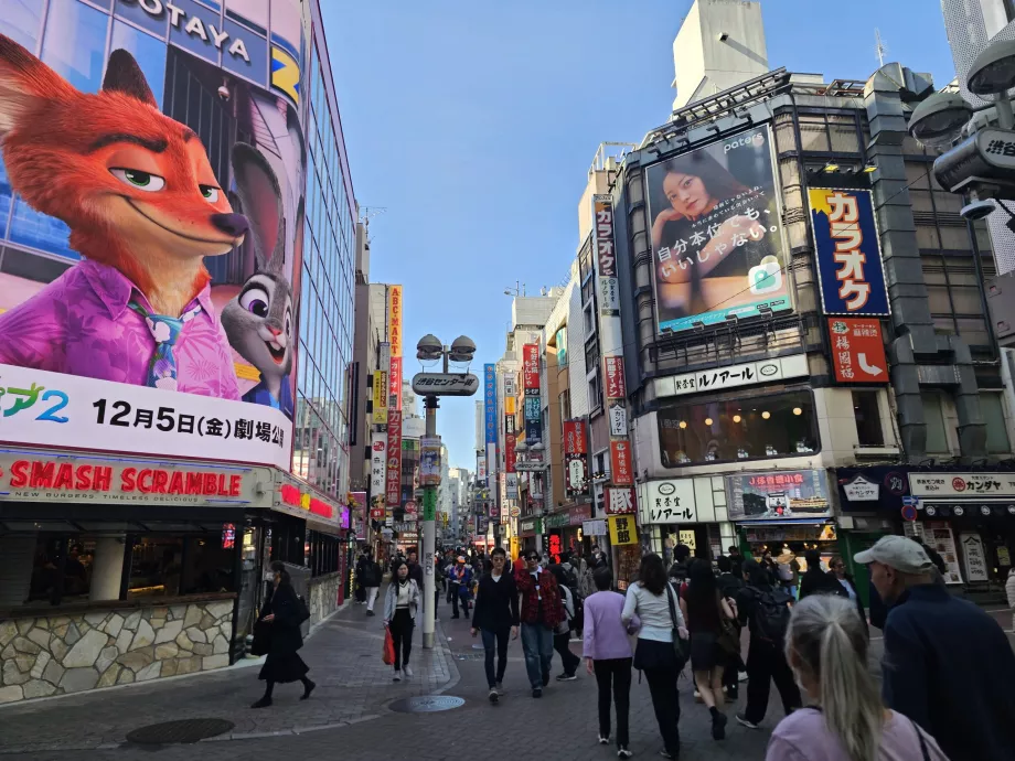 Shibuya Alışveriş Caddesi