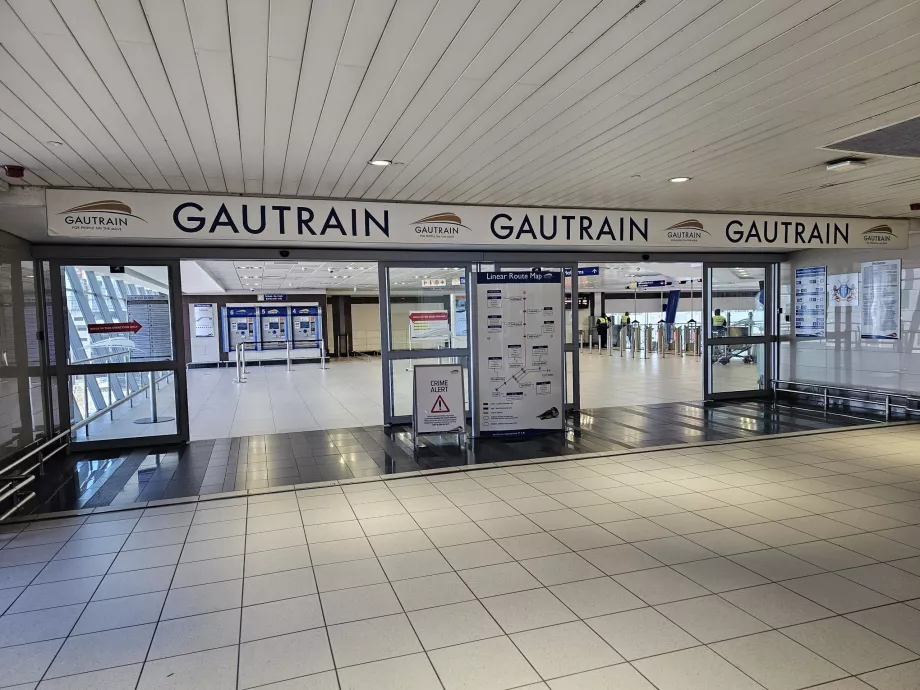 Gautrain istasyonları