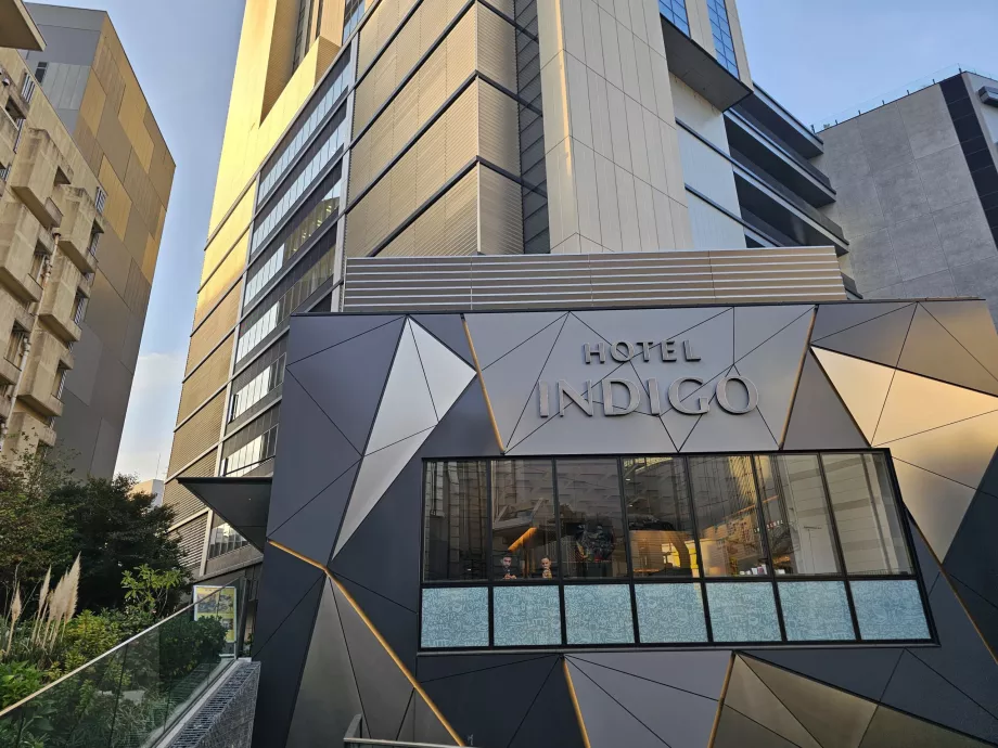 Hotel Indigo, ana giriş